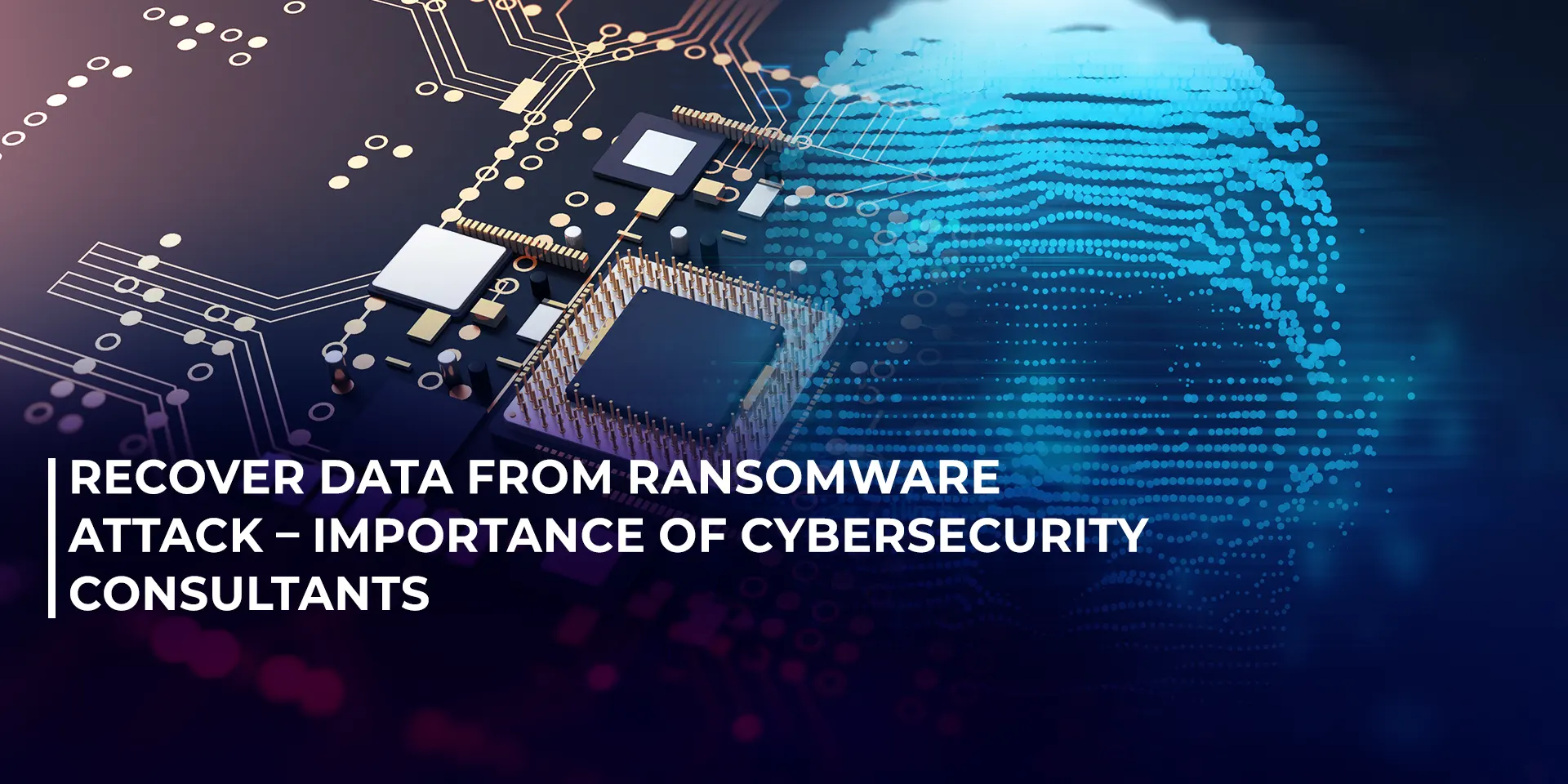 Recover Data from Ransomware Attack – Importance of Cybersecurity Consultants